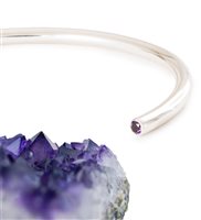 Bracelet Trollbeads Bangle in Argent Ametista TAGBA-00023 - TAGBA-00023